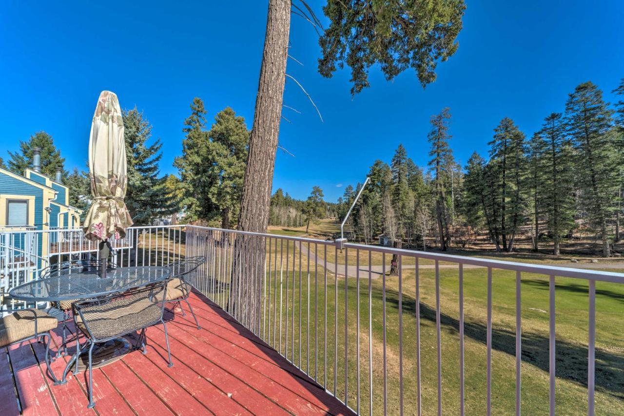 Cloudcroft Townhome With Deck - 1 Mi To Burro Ave! Екстериор снимка