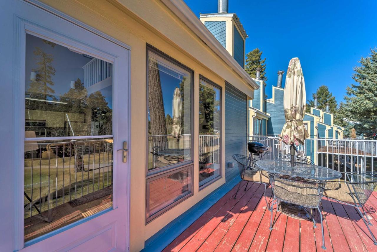 Cloudcroft Townhome With Deck - 1 Mi To Burro Ave! Екстериор снимка